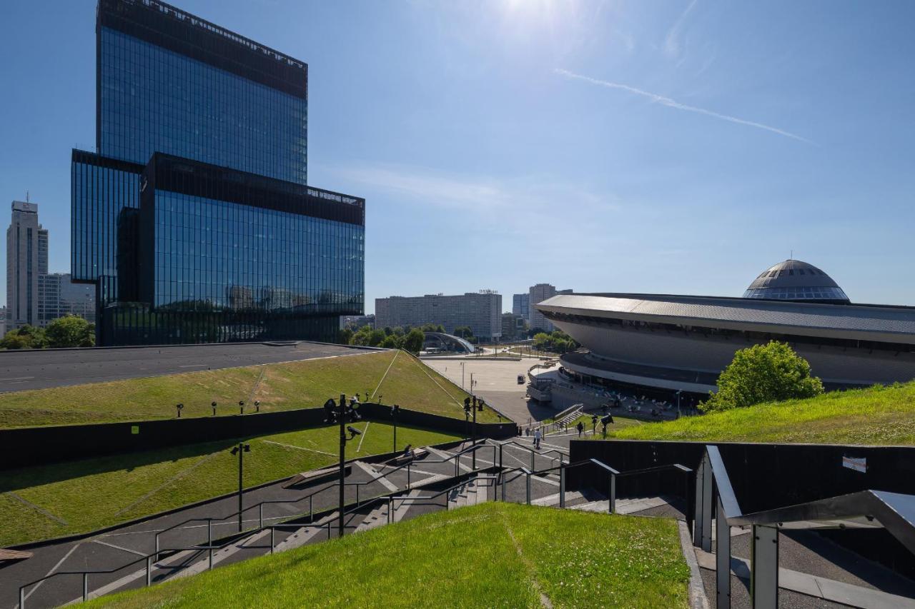 Korfantego Stylish Apartment With City View Spodek Katowice By Noclegi Renters Exterior photo